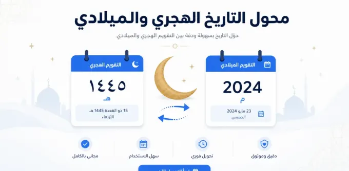 محول هجري/ميلادي