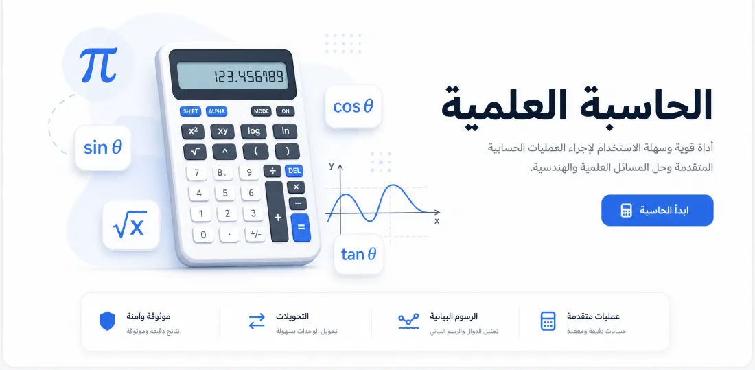 الحاسبة العلمية — محوّل